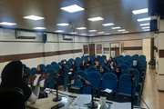 برگزاری کلاس آموزشی بهداشت محیط در مجتمع بیمارستانی امام خمینی (ره)