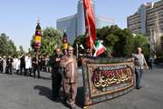 مراسم سوگواری سرور و سالار شهیدان حضرت اباعبدالله الحسین علیه السلام در مجتمع بیمارستانی امام خمینی(ره)