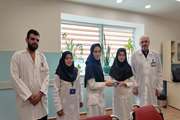 انتخاب کارشناس نمونه آزمایشگاه مجتمع بیمارستانی امام خمینی (ره) در ماه خرداد