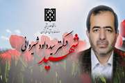 پیام تبریک و تسلیت رئیس مجتمع بیمارستانی امام خمینی(ره) به مناسبت شهادت دکتر سید داوود شیروانی بروجنی، دستیار عفونی مجتمع
