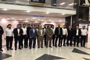 بازدید رئیس مرکز حراست وزارت خانه از مجتمع بیمارستانی امام خمینی(ره)