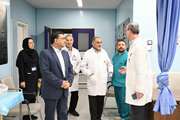 بازدید رئیس دانشگاه علوم پزشکی تهران از اورژانس مجتمع بیمارستانی امام خمینی (ره)