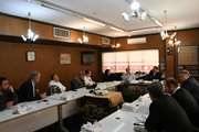 بیست و یکمین جلسه کمیته راه اندازی ساختمان جدید انستیتو کانسر در این مرکز برگزار شد