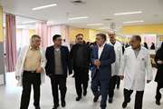 بازدید وزیر بهداشت و رئیس دانشگاه علوم پزشکی تهران از اورژانس مجتمع بیمارستانی امام خمینی(ره)