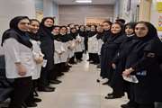 بازدید مدیر پرستاری مجتمع بیمارستانی امام خمینی (ره) از درمانگاه‌های مجتمع بیمارستانی امام خمینی(ره)