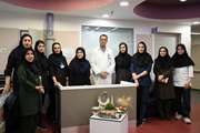 بازدید نوروزی معاون درمان مجتمع بیمارستانی امام خمینی(ره) در ششمین روز سال ۱۴۰۵