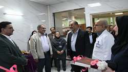 بخش جدید سونواینترونشن در مجتمع بیمارستانی امام خمینی (ره) راه اندازی شد