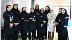 بازدید میدانی مدیر پرستاری مجتمع بیمارستانی امام خمینی (ره) با محوریت ترویج فرهنگ بهداشت دست