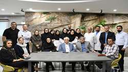 افتتاح سالن غذاخوری انستیتو کانسر مجتمع بیمارستانی امام خمینی (ره) 