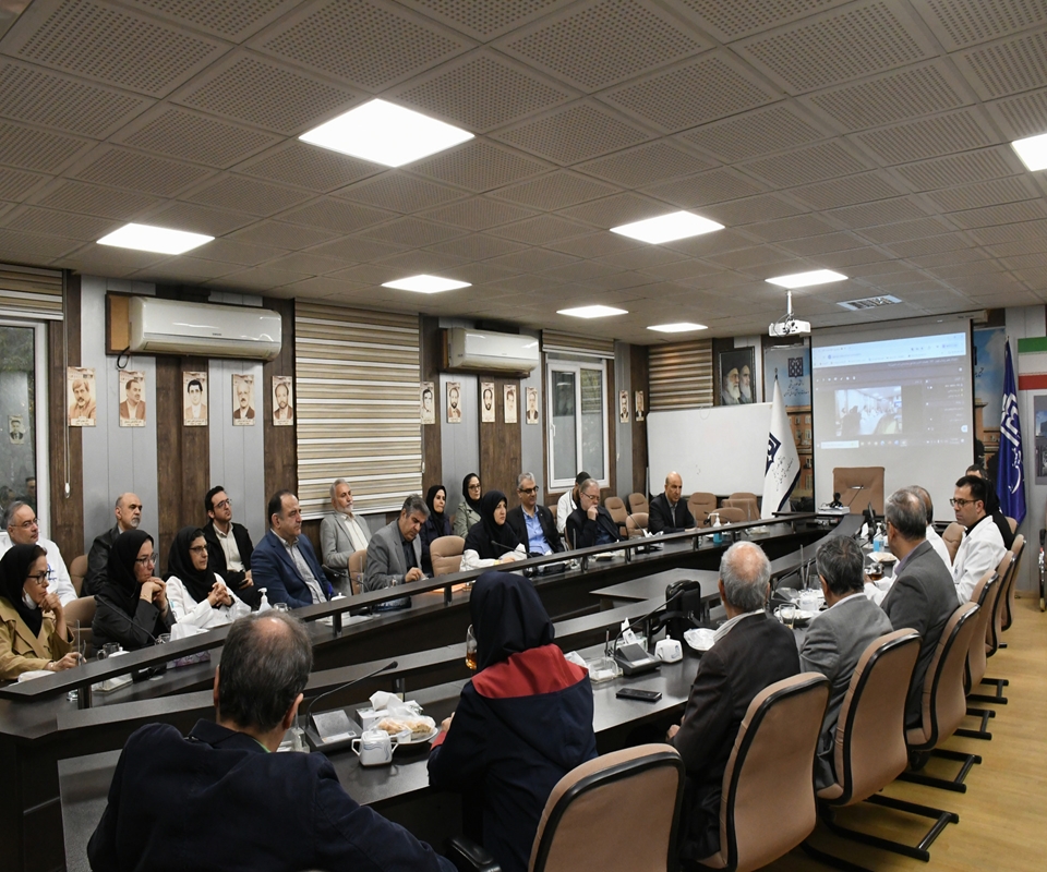 هشتمین جلسه روسای بخش ها در مجتمع بیمارستانی امام خمینی (ره) برگزار شد