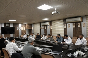 بیست‌وششمین جلسه هیئت‌رئیسه مجتمع بیمارستانی امام خمینی (ره) برگزار شد