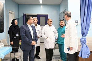 بازدید رئیس دانشگاه علوم پزشکی تهران از اورژانس مجتمع بیمارستانی امام خمینی (ره)