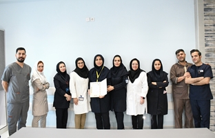 تقدیر از فرشته امین علی زاده به عنوان کارشناس نمونه  بخش طب تسکینی مجتمع بیمارستانی امام خمینی(ره)