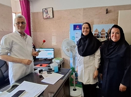قدردانی از اساتید درمانگاه‌های مجتمع بیمارستانی امام خمینی(ره) به مناسبت روز استاد