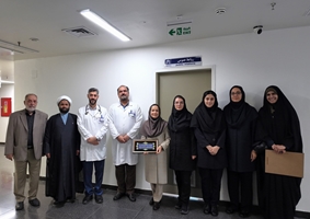 از همکاران روابط عمومی مجتمع بیمارستانی امام خمینی (ره) تقدیر شد