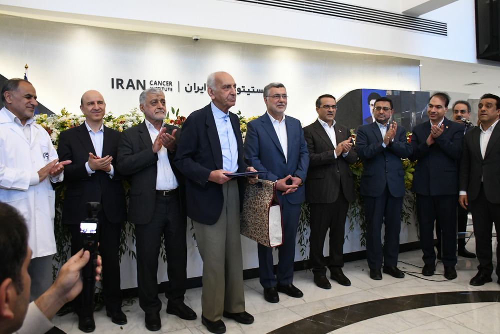 ساختمان جدید بیمارستان ملی انستیتو کانسر ایران افتتاح شد