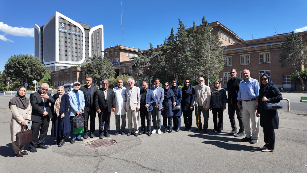 میزبانی مجتمع بیمارستانی امام خمینی (ره) از هنرمندان پیشکسوت به مناسبت هفته سلامت